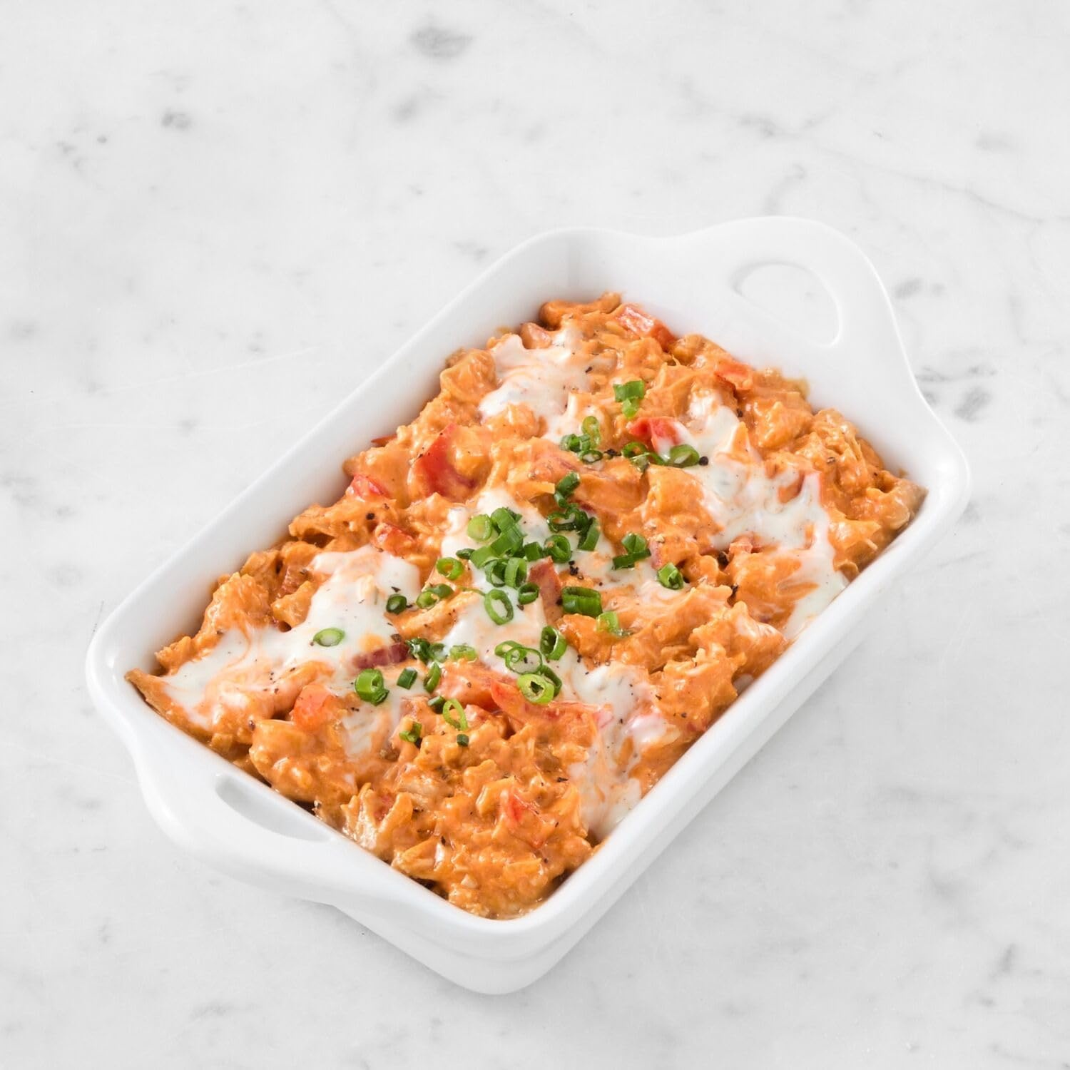 image:imageSur La Table 6 Qt Porcelain Baking Dish Rectangular Casserole Baker for Pasta Roasted Veggies ampamp Desserts Classic White Glaze Oven to Table Nesting Bakeware DishwasherWhite