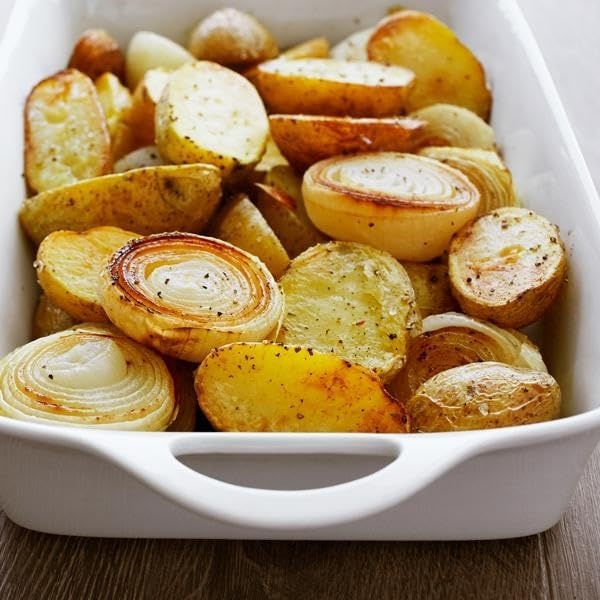 image:imageSur La Table 6 Qt Porcelain Baking Dish Rectangular Casserole Baker for Pasta Roasted Veggies ampamp Desserts Classic White Glaze Oven to Table Nesting Bakeware DishwasherWhite