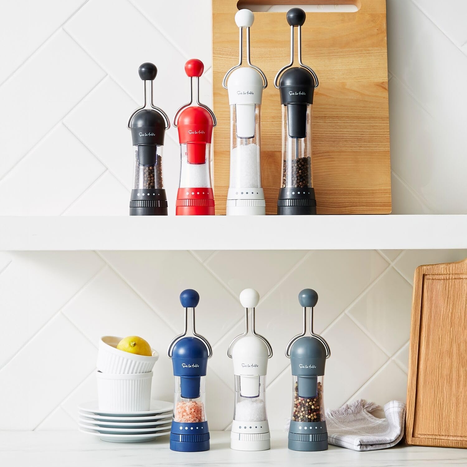 image:imageSur La Table Spice Ratchet Mill Grinder with 5 Coarse settings BlackEmerald
